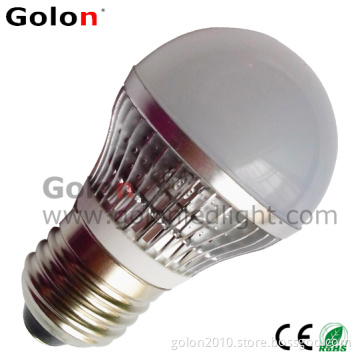 3W LED Global Bulb G50 Dimmable, Fin Heat Sink, SMD2835 LED, 3 Years Warranty